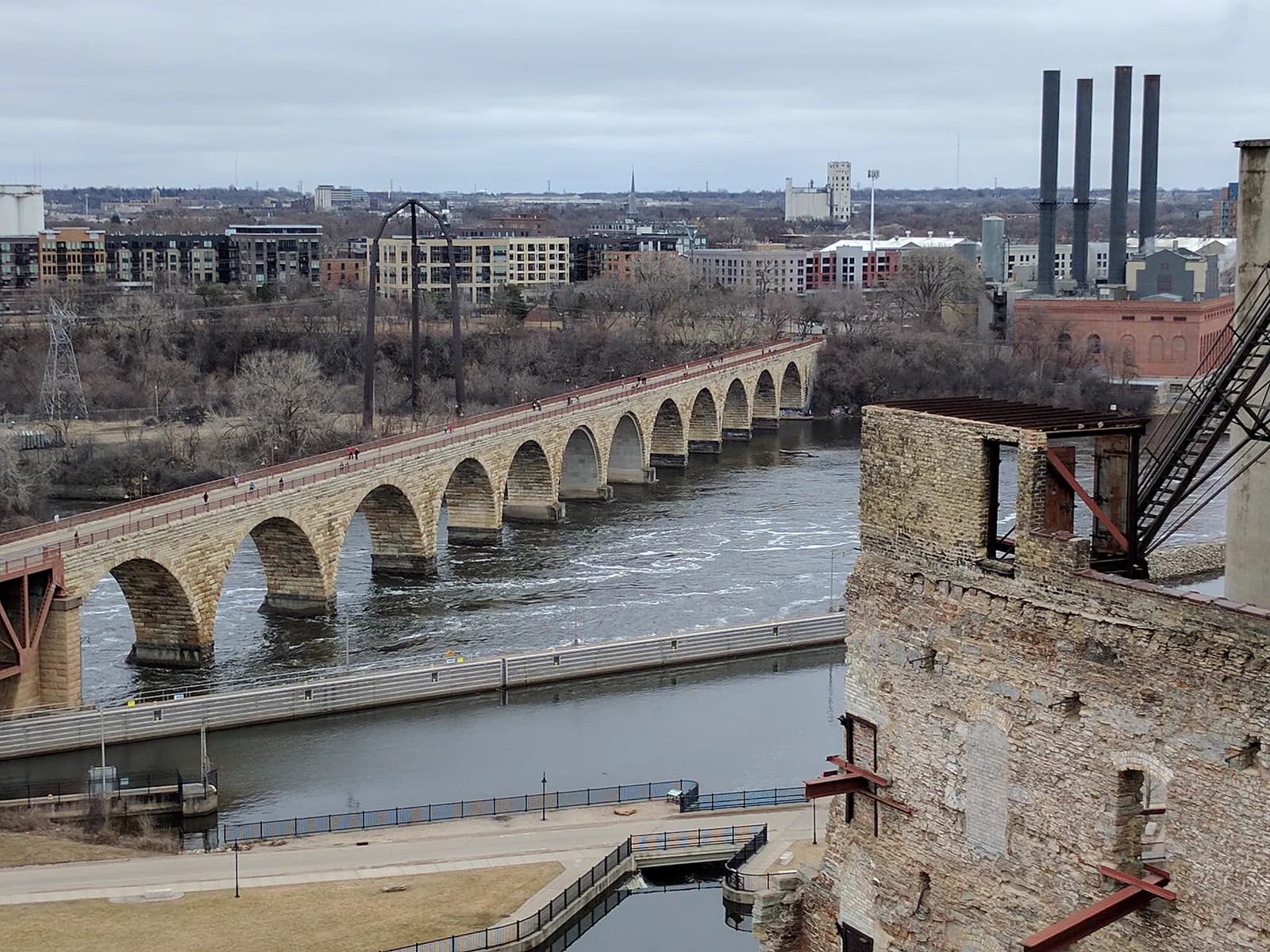 Stone Arch Bridge (Minneapolis), Minnesota